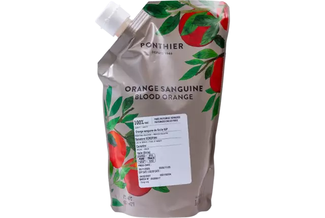 Fruitpuree bloedsinaasappel 1kg